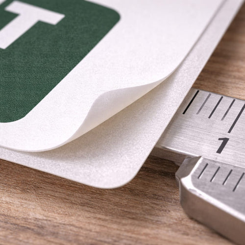 Label edge inspection and quality control (tamper-evident labels)